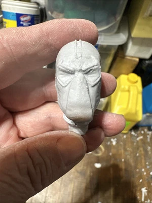 "Mego FTC ZICA DC Retro Personalizado Batman Bane Cabeza Esculpida 1/9 Para 8"" Figura V2" Foto 1 de 4