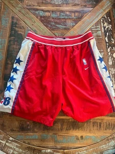 Pantalones Cortos Para Hombre Nike Baloncesto Philadelphia 76ers Old School Sueltos Talla XL - Imagen 1 de 4