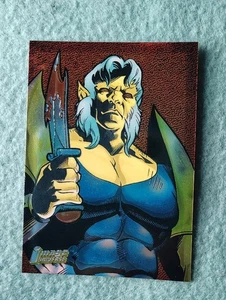 1995 Topps Image Universe Youngblood #35 Combat foil, art Williams & Martin card - Picture 1 of 3