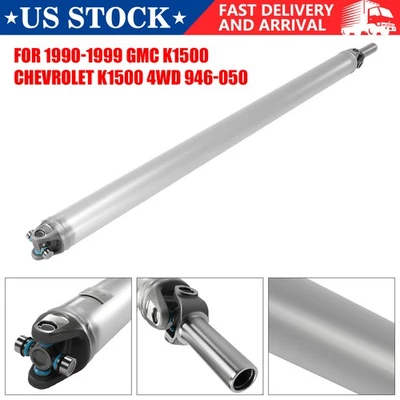 Aluminum Rear Drive Shaft Assembly For 1990-1999 GMC K1500 Chevrolet K1500 4WD Foto 1 de 4