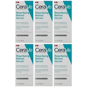 Lote de 6 sueros de retinol rejuvenecimiento Cerave 1 oz/30 ml (NUEVO) - Imagen 1 de 6