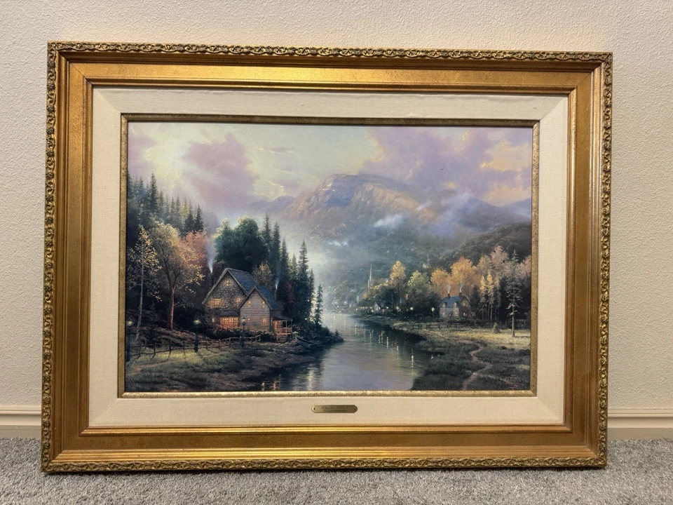 Thomas Kinkade “Simpler Times I” Foto 1 de 4