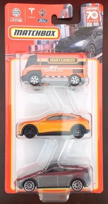 Matchbox - 2023 - 3-Pack - "MBX Electric Drivers" - OVP - HCL05 - Bild 1 von 2