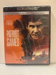 Patriot Games 1992 (4k UHD + Blu-ray Paramount 2022) Harrison Ford NEW - Bild 1 von 2