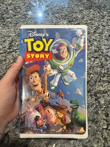 Vintage Disney Pixar Toy Story Home Video Tape VHS Buzz Lightyear Woody Hanks - Foto 1 di 4