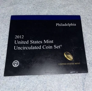 2012 US Mint Set Uncirculated 14 Collector Coins United States Philadelphia - Bild 1 von 4