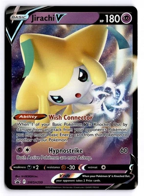 Jirachi V - 299 Promo SWSH: Sword & Shield Promo Cards SWSH299 NM - Image 1 of 2