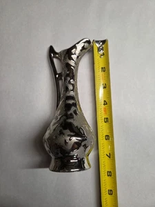 Jarrón vintage - Elynor China Weeping Silver Bud hecho en EE. UU. 7" - Imagen 1 de 5