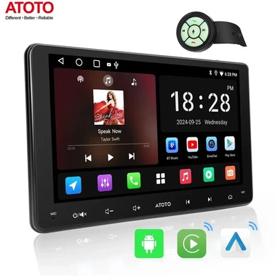 ATOTO A5L Android Autoradio 9 Pollici Wireless Carplay GPS WiFi AI + Telecomando - Immagine 1 di 4