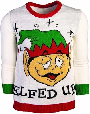 Suéter Elfed Up Feo Talla Pequeña Nuevo Foto 1 de 2