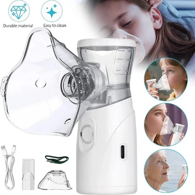 Inhalator Vernebler Inhalationsgerät Leise Inhaliergeräte für Erwachsene Kinder - Bild 1 von 4