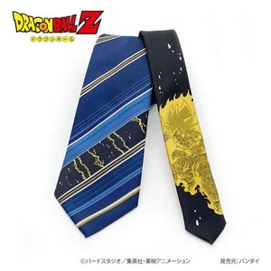 Corbata Dragon Ball Z Super Saiyan Son Goku Azul Marino NUEVA Japón - Imagen 1 de 1
