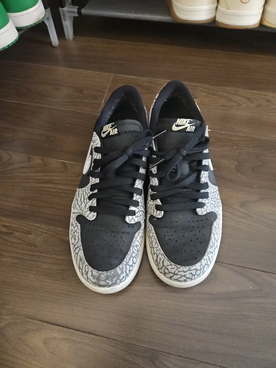 Jordan 1 Retro OG Low Black Cement for Sale | Authenticity