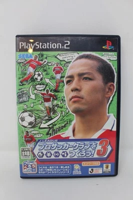 J.League Pro Soccer Club O Tsukurou! 3 Sony Playstation 2 PS2 Japan Region Lock - Image 1 of 3
