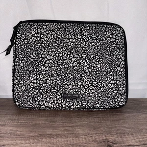 Vera Bradley schwarz gepolsterte Computerhülle 15 x 11,5 - Bild 1 von 5