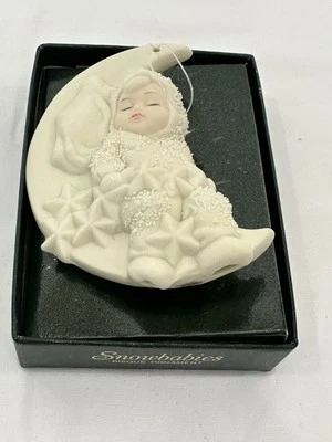 Artículo de adorno Dept 56 Snowbabies “ROCK-A-BYE BABY” #79391 RETIRADO Foto 1 de 3