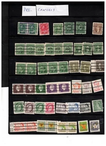 CANADA COLLECTION NEAR 50 PRE-CANCELS  cat $35.++ LOT 303-3 - Bild 1 von 1