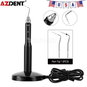 Pluma térmica Dental Inalámbrica Obturación Gutta Percha Canal Raíz Endo con 2 Puntas - Imagen 1 de 13