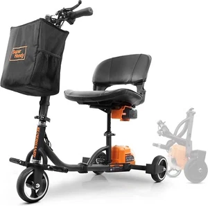 SuperHandy 3 Wheel Folding Mobility Scooter - Picture 1 of 7