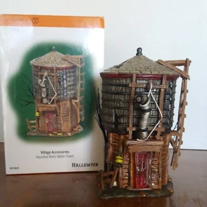 DEPT 56 HALLOWEEN Rieles Embrujados Torre de Agua Departamento 56 - Imagen 1 de 11