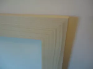Bilderrahmen 40x40cm Fichte natur Holz Rahmen für Keilrahmen Leinwand geeignet - Bild 1 von 4