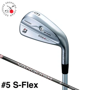 Bridgestone Golf B Series 233HF Iron #5 S Flex VANQUISH BS50i Graphite Shaft New - Picture 1 of 12