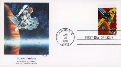 US 2741-2745 FDC Space Fantasy Fleetwood Set of 5 - Image 1 of 4