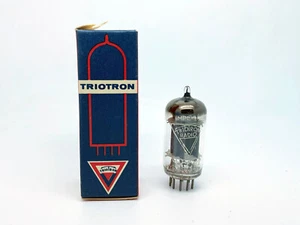 1 x NOS Triotron ECC82 - 12AU7 Prueba FUERTE k63 Placas Largas D-getter Tubo de Vacío - Imagen 1 de 9