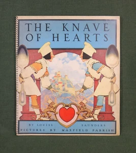 "THE KNAVE OF HEARTS" 1925 Art Deco MAXFIELD PARRISH ILLUSTRATED soft cover BOOK - Picture 1 of 21