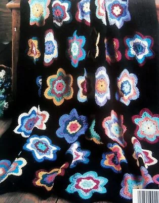 Scrap Yarn Afghans: 6 Designs to Crochet using WW Yarn LA2946 - Image 1 of 4