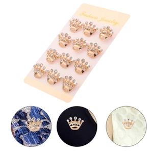 12 Pcs Shaped Birthday Brooches Man Bride - Picture 1 of 10