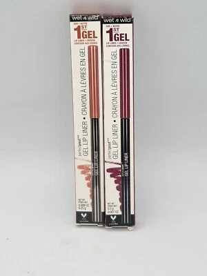Wet n Wild PerfectPout Gel Lip Liner, Plum Together 657A & Bare to Comment.  - Image 1 of 4