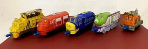 Learning Curve 2010 ☆ Chuggington ☆ Mtambo Wilson Brewster Koko Callie Train Lot - Picture 1 of 10