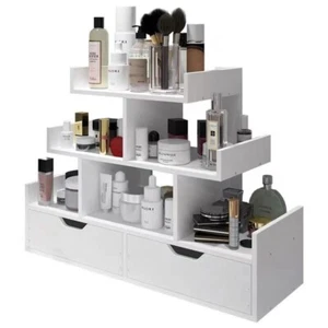 CONTENITORE BOX ESPOSITORE PER TRUCCO ORGANIZER PORTA COSMETICI MAKE UP ROSSETTO - Foto 1 di 3