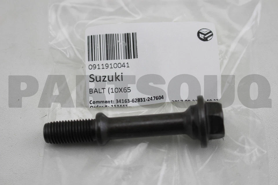 0911910041 Original Suzuki BALT (10X65) 09119-10041 Foto 1 de 1