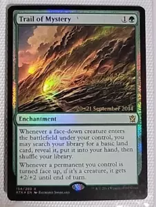 MTG FOIL Trail of Mystery (Prerelease) (Khans of Tarkir) – Promo: Date Stamped C - Picture 1 of 2