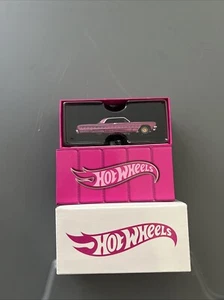 2021 Hot Wheels RLC Rose’n One HWC ’64 Impala Pink Low Rider - Picture 1 of 2