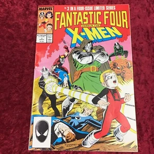 1987 FANTASTIC FOUR VS X-MEN PART 3 ~ MARVEL COMICS ~ BAGGED / BOARDED - Picture 1 of 13