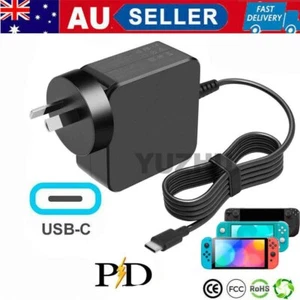 Fast USB-C Power Adapter For Nintendo Switch Charger Lite Controller Steam Deck - Picture 1 of 11