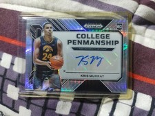 2023-24 PANINI PRIZM DRAFT PICKS KRIS MURRAY AUTO RC DRAFT Hyper PRIZM