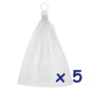 Set of 5 MUJI Face Cleansing Net for Face Wash Foaming Net W24 x D1.5 x H21 cm - Picture 1 of 2