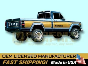 1976 1977 1978 Jeep Honcho J10 Townside Truck Decals Graphics Stripes Kit - Foto 1 di 1