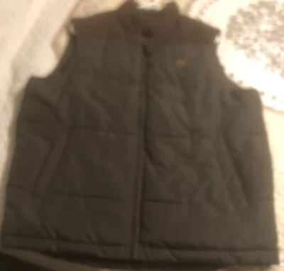 Chaleco acolchado mediano verde cazador Coleman Outdoor Company para hombre ¡Bonito! Foto 1 de 4