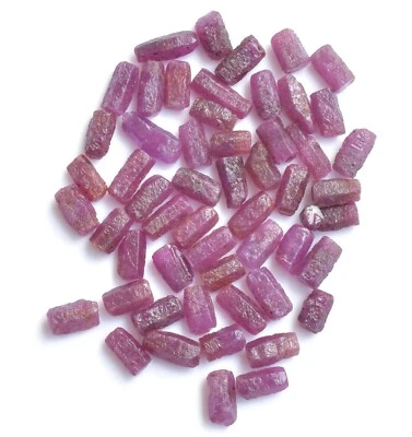 AAA 100.00 Ct 100% Natural Burma Reddish Pink Ruby Earth-Mined Loose Rough Lot - Image 1 of 3