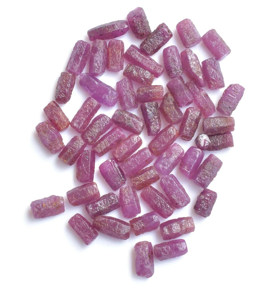 AAA 100.00 Ct 100% Natural Burma Reddish Pink Ruby Earth-Mined Loose Rough Lot - Image 1 of 3