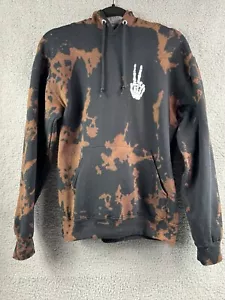 Artist Union Clothing Co. Hoodie | Adult S | Tie Dye | Brown & Black | Pre-owned - Picture 1 of 11