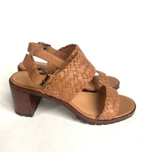 Madewell The Kiera Lugsole Sandal in Woven Leather 9 New Other - Picture 1 of 8