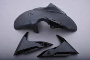 Black Front Fender Mudguard Hugger YAMAHA MT07 MT-07 FZ07 FZ-07 RM04 2014-2017 - Picture 1 of 4