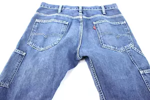 Levi's Carpenter Men's 29 x 30 Utility Denim Jeans - HOLE, Stain #D256 - Picture 1 of 8