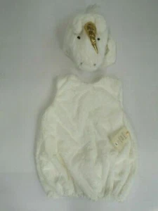Pottery Barn Kids Baby Toddler Magical Unicorn Halloween Costume White 3T #138 - Picture 1 of 5